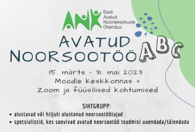 PiltAvatud noorsootöö ABC - kevad 2023